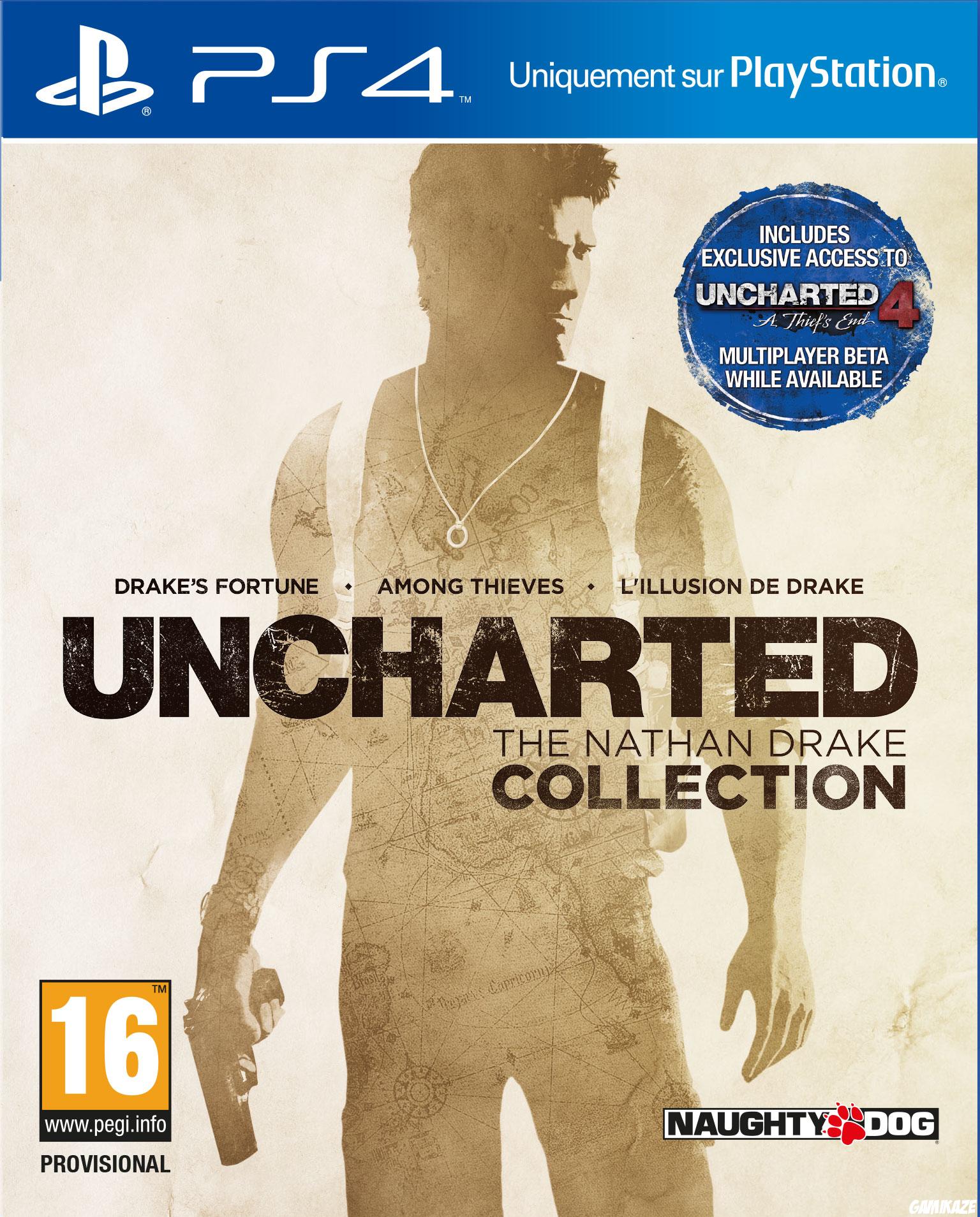 cover Uncharted : The Nathan Drake Collection ps4