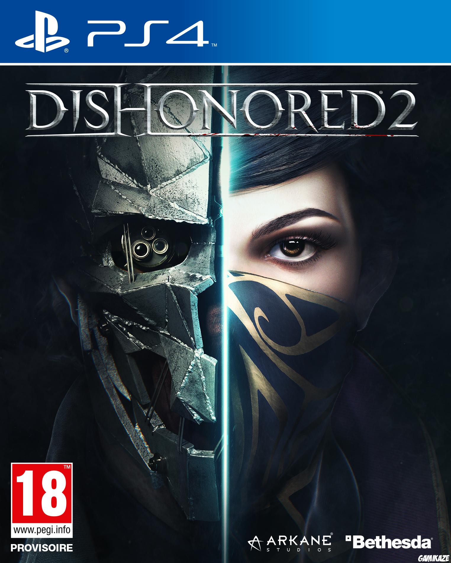 cover Dishonored 2 ps4