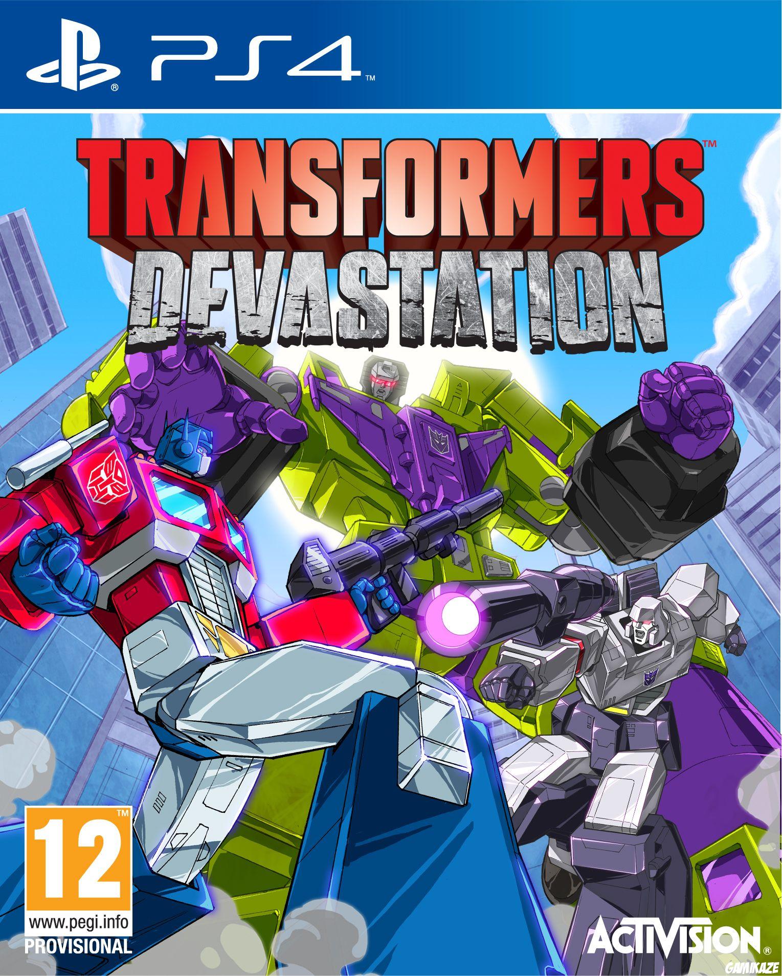 cover Transformers : Devastation ps4