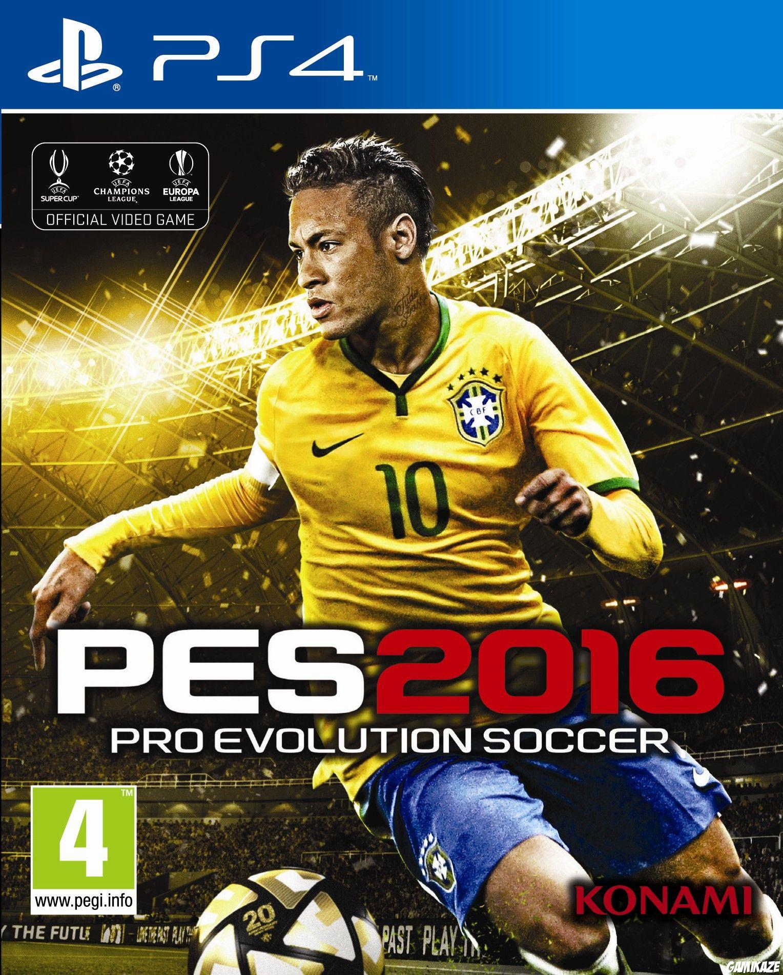 cover Pro Evolution Soccer 2016 ps4