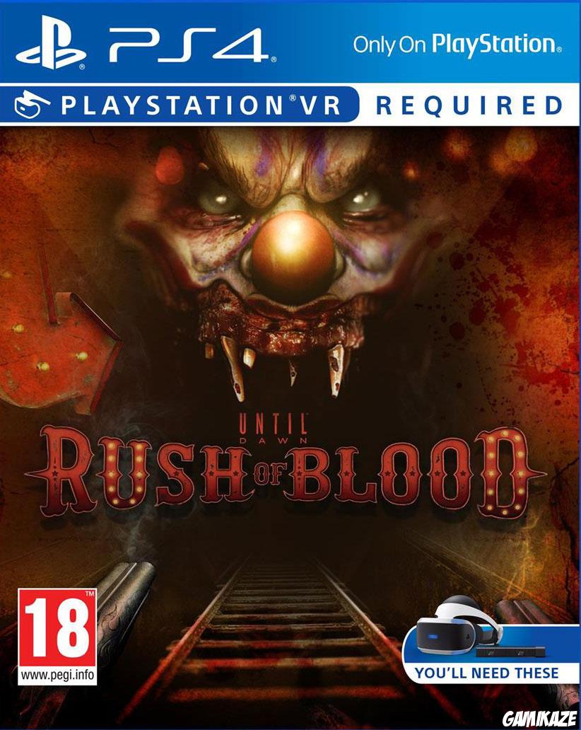 cover Until Dawn : Rush of Blood ps4