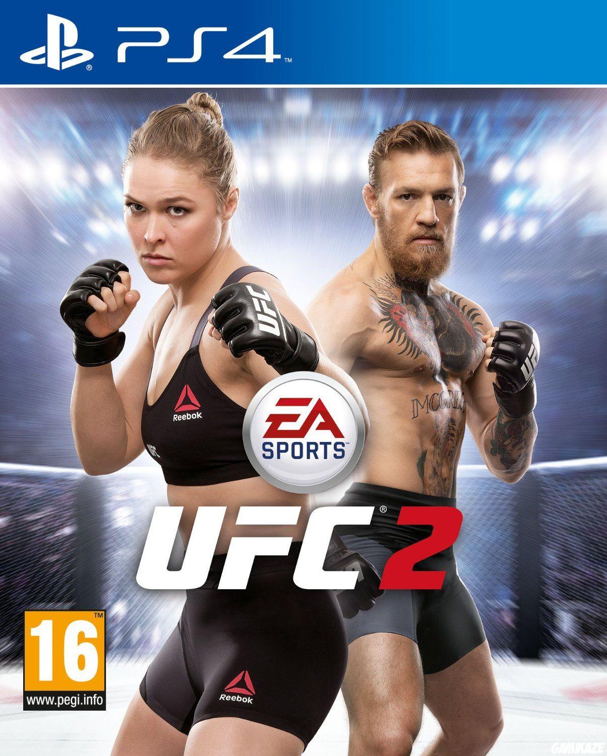 cover EA Sports UFC 2 ps4