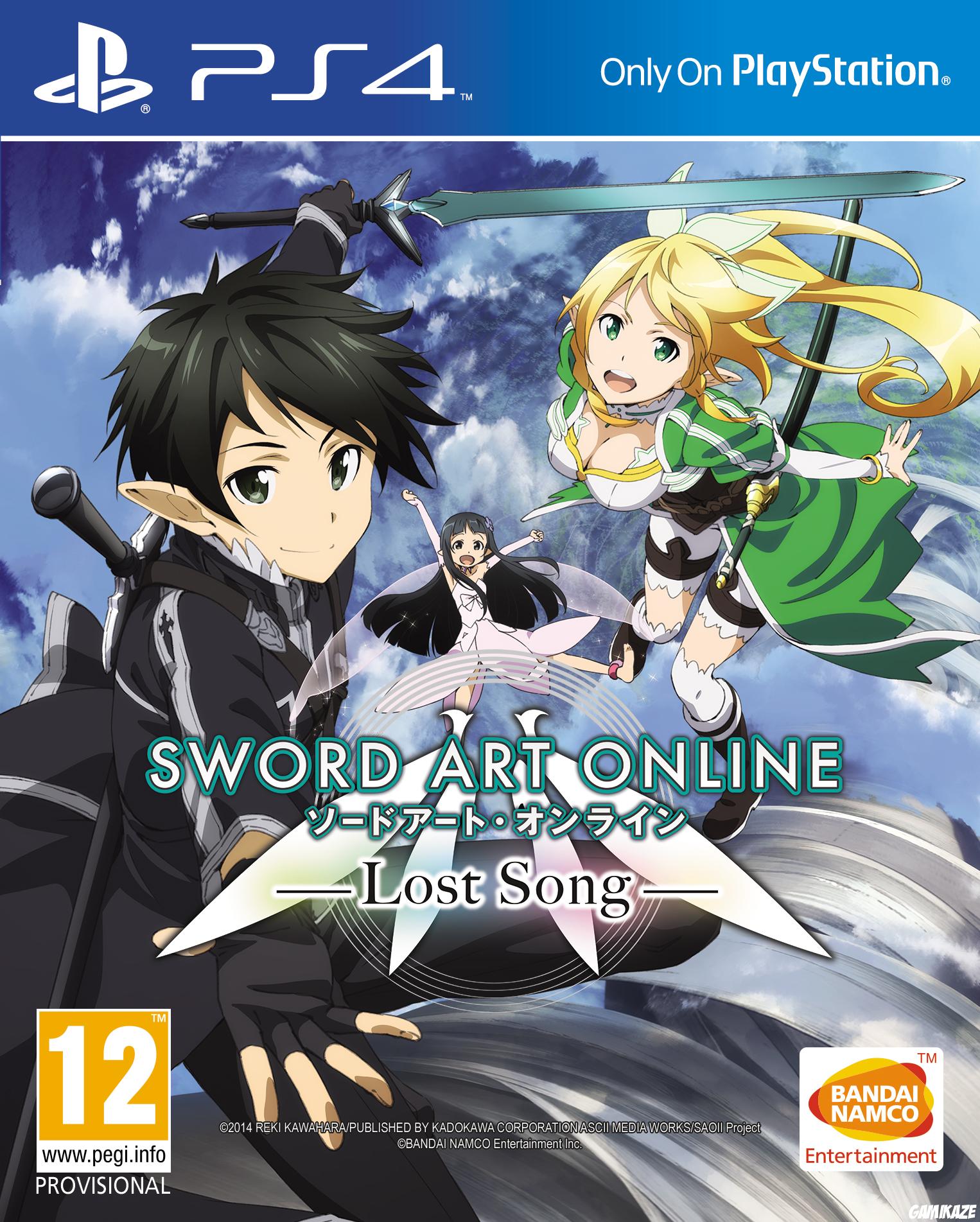 cover Sword Art Online : Lost Song ps4