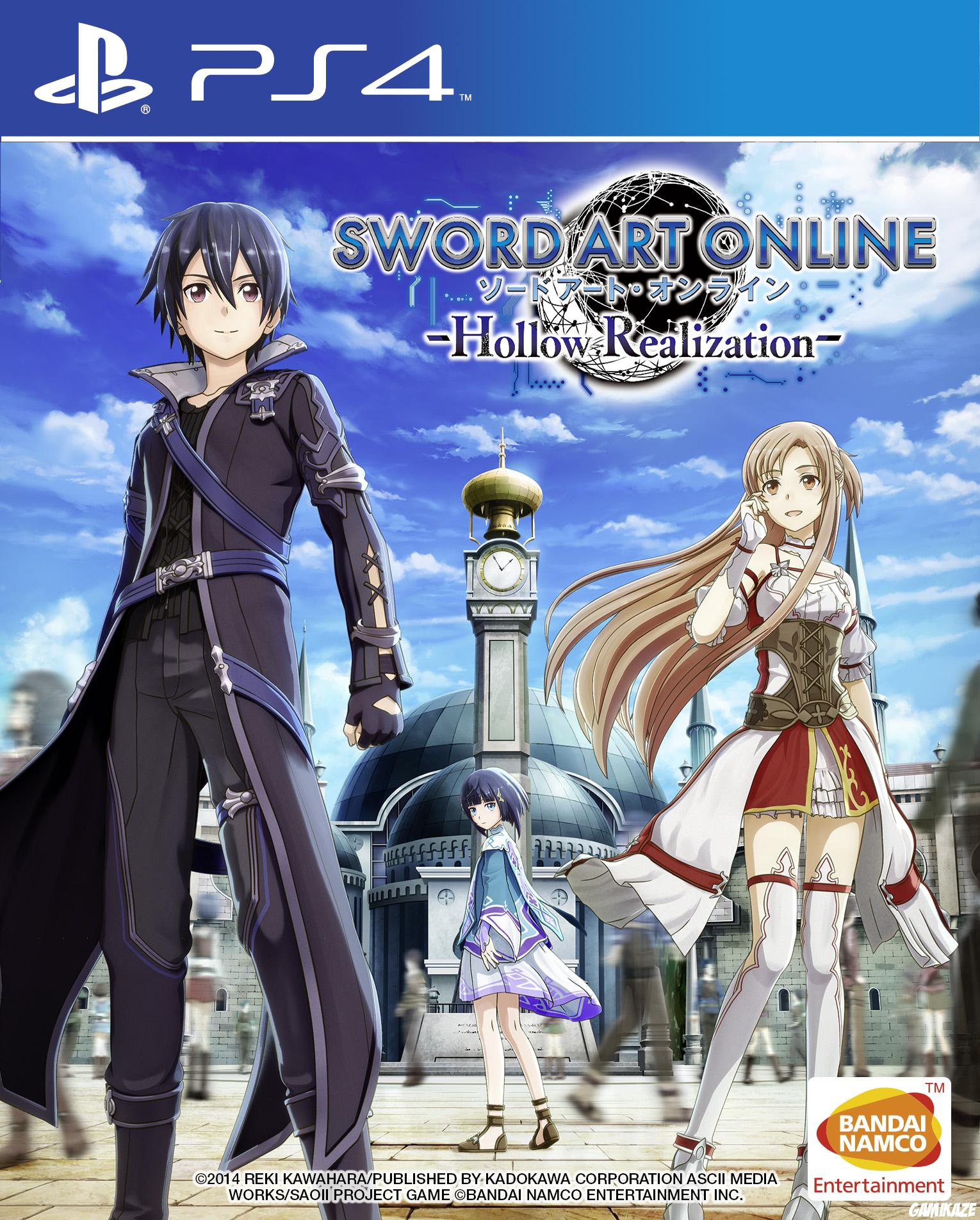 cover Sword Art Online : Hollow Realization ps4