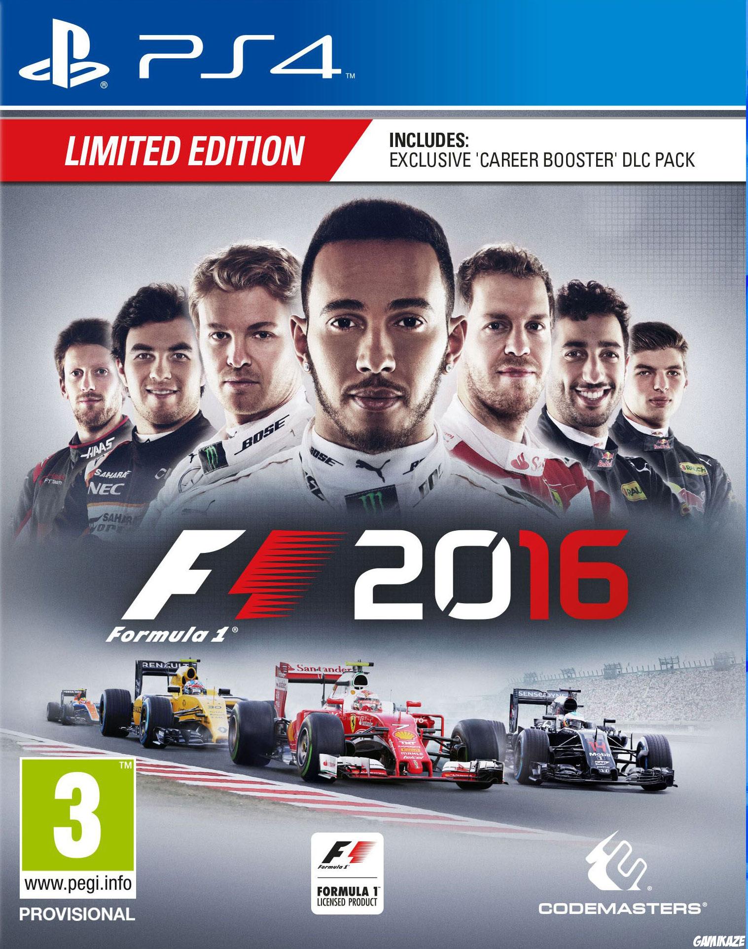 cover F1 2016 ps4