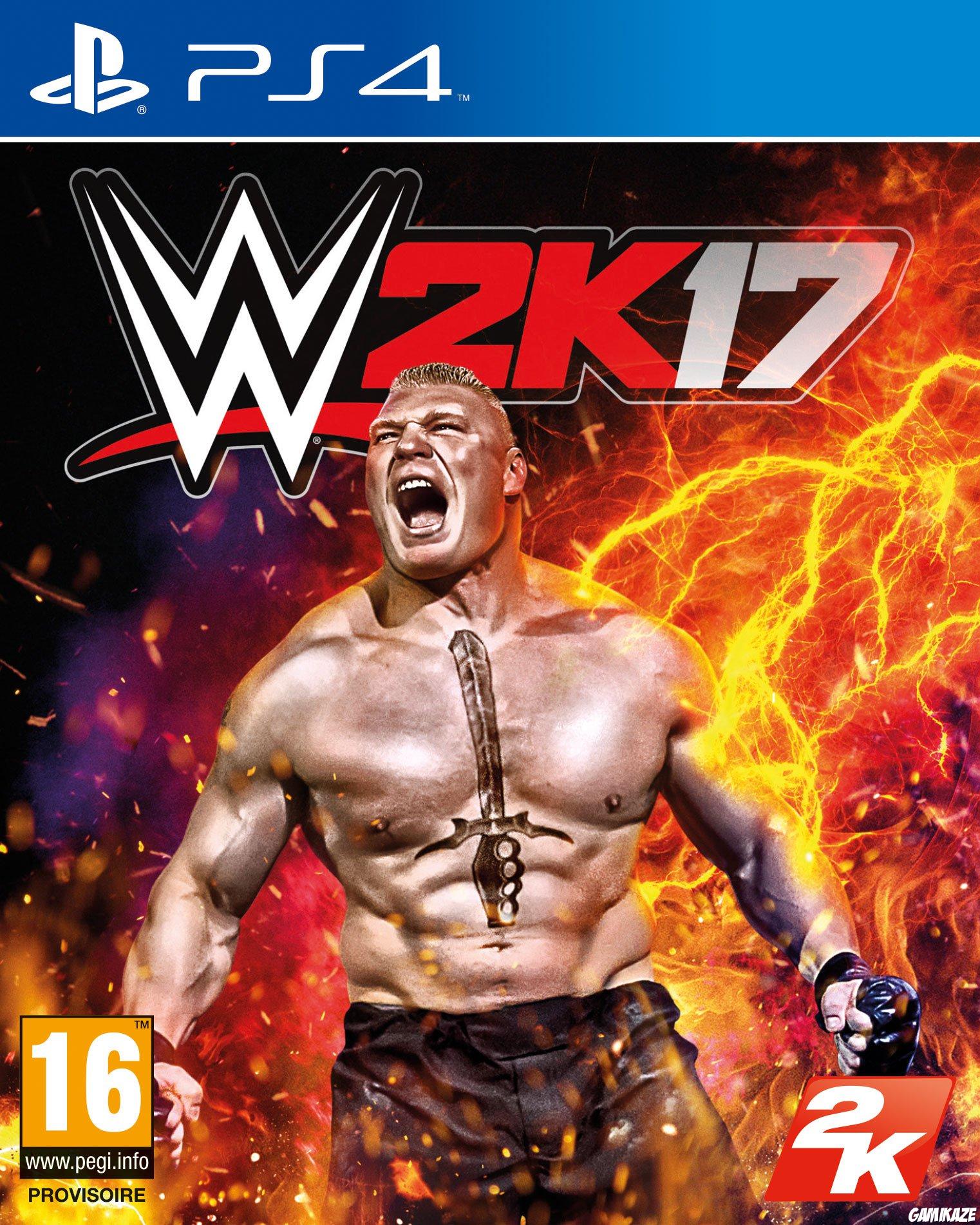 cover WWE 2K17 ps4