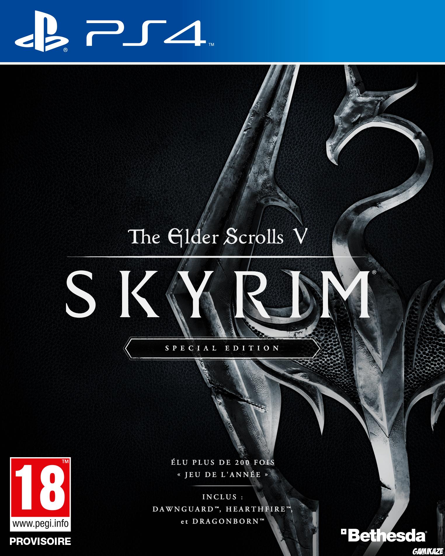cover Skyrim : Remastered Special Edition ps4