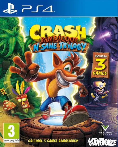 cover Crash Bandicoot : The N Sane Trilogy ps4