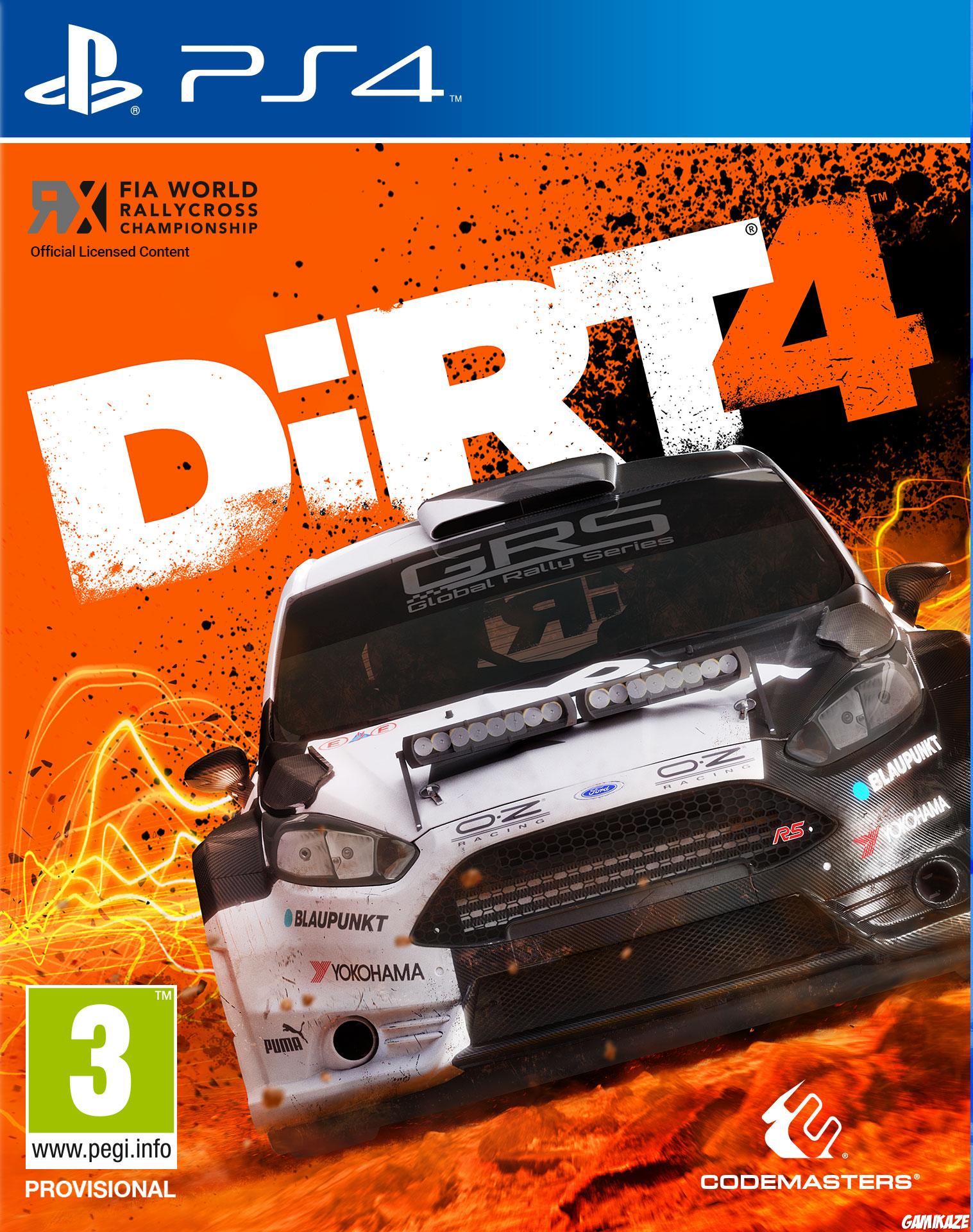 cover Dirt 4 ps4