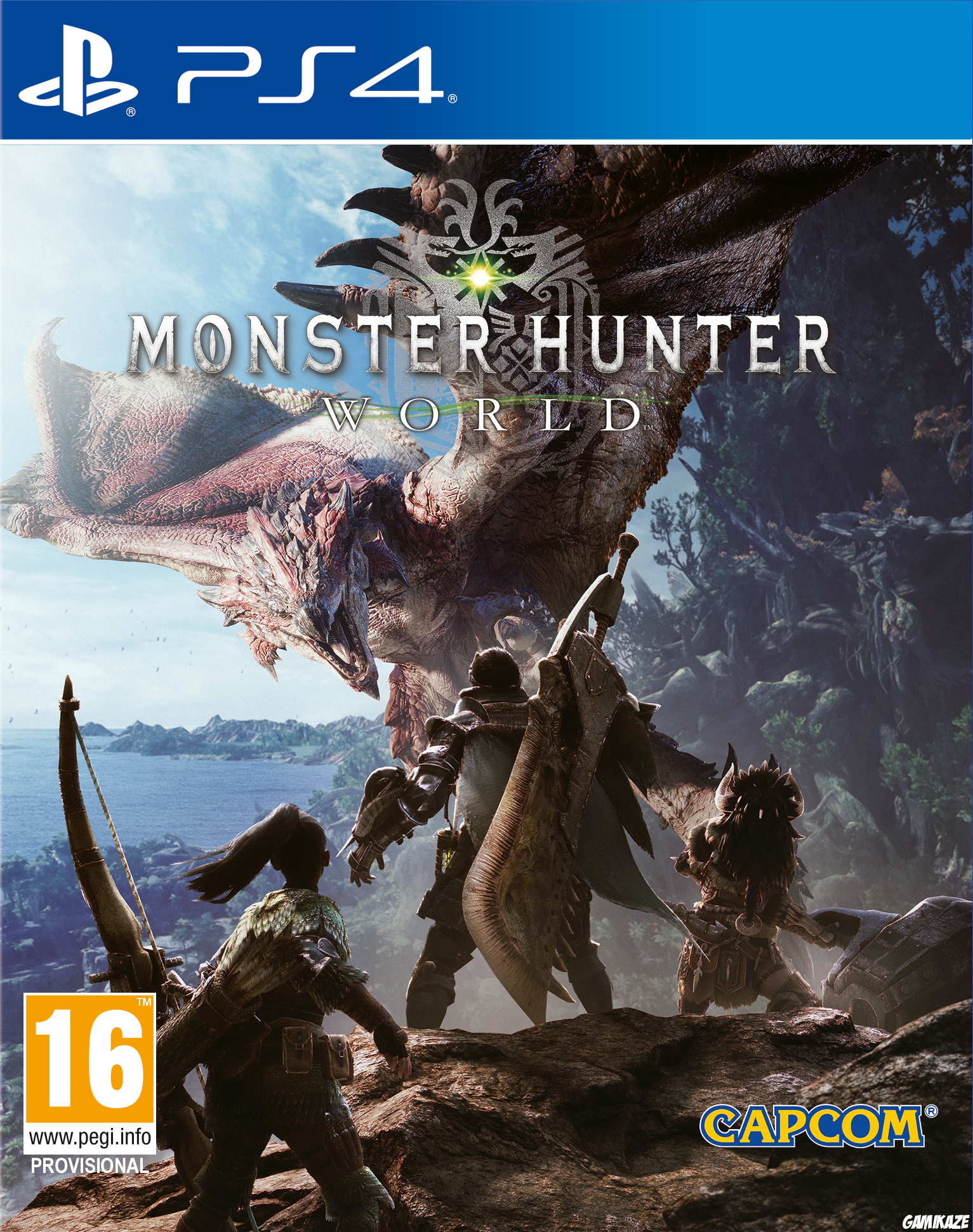cover Monster Hunter World ps4