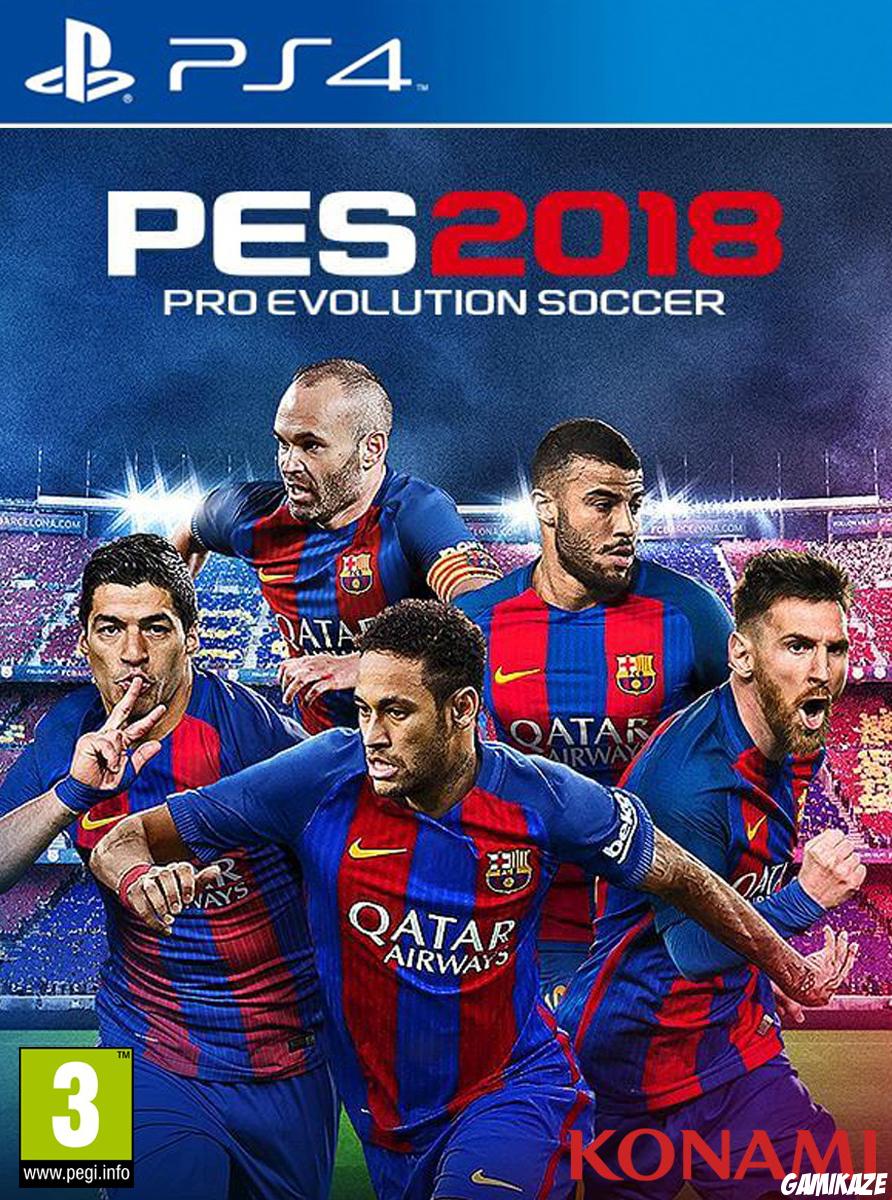 cover Pro Evolution Soccer 2018 ps4