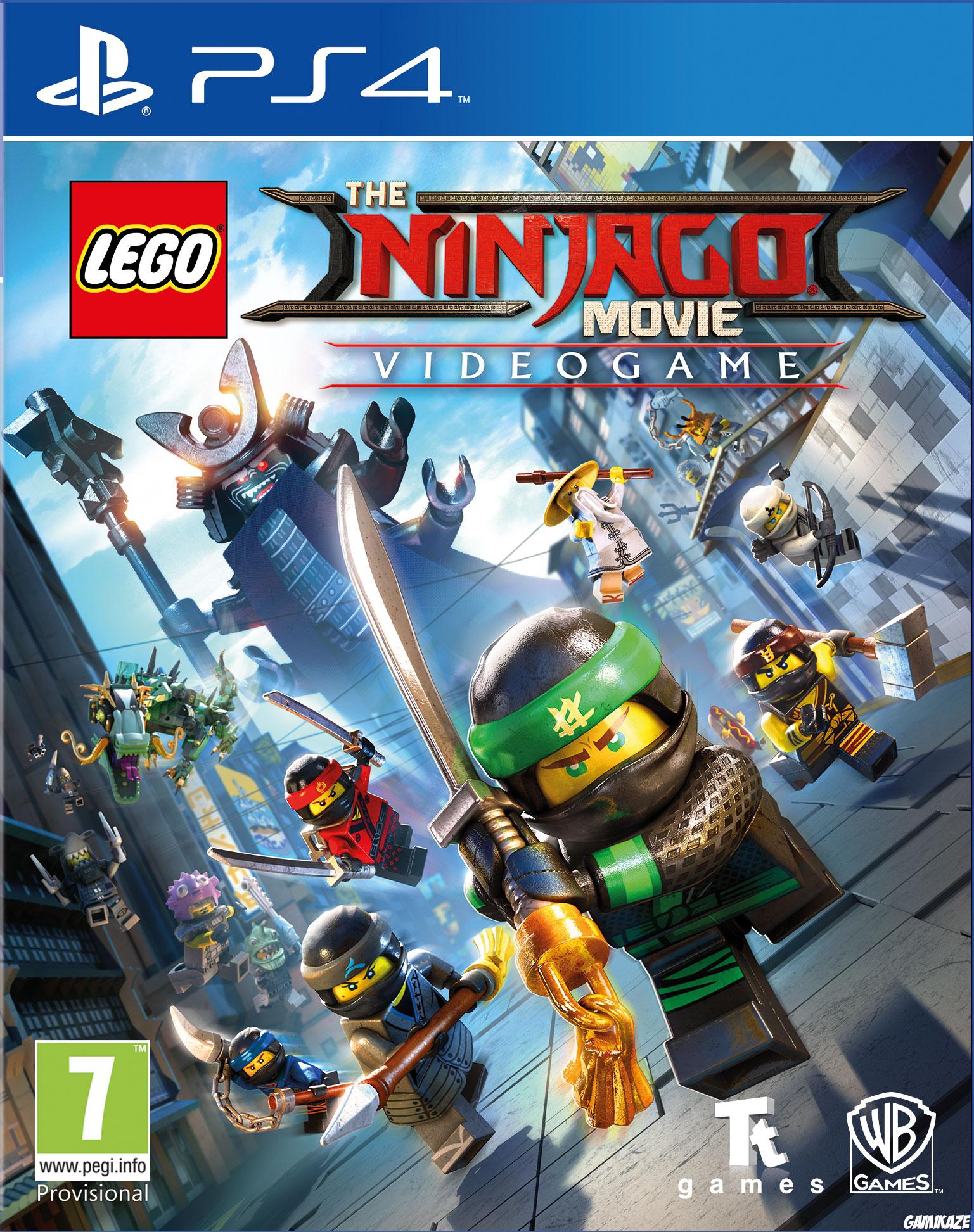 cover LEGO NINJAGO le film : le jeu vidéo ps4