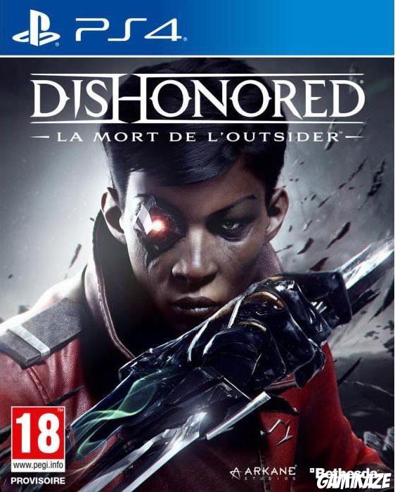 cover Dishonored : La Mort de l'Outsider ps4