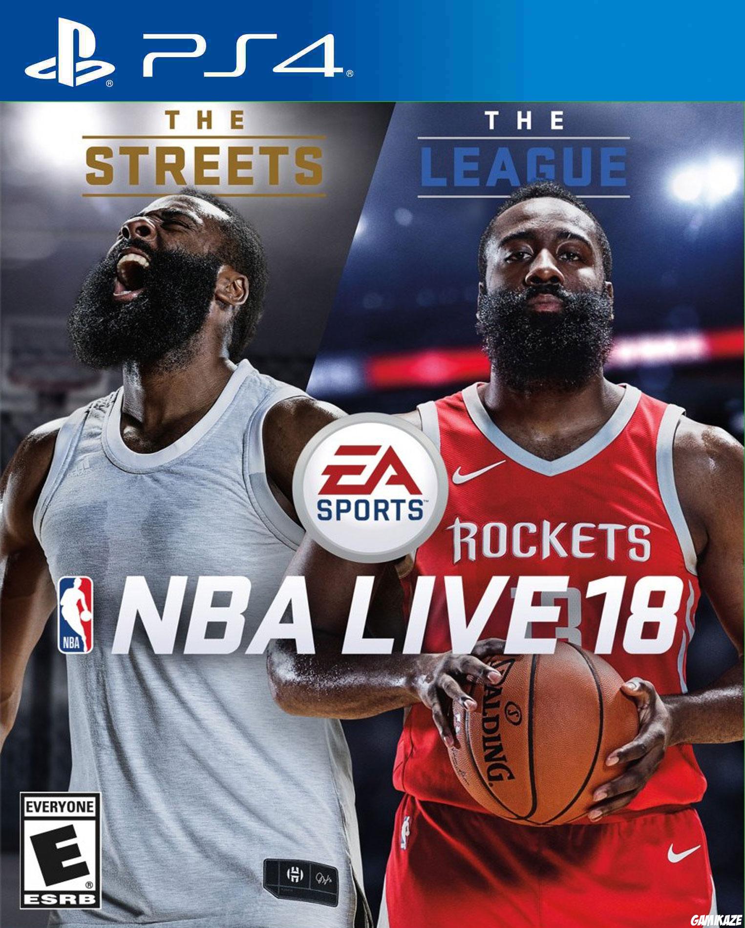 cover NBA Live 18 ps4