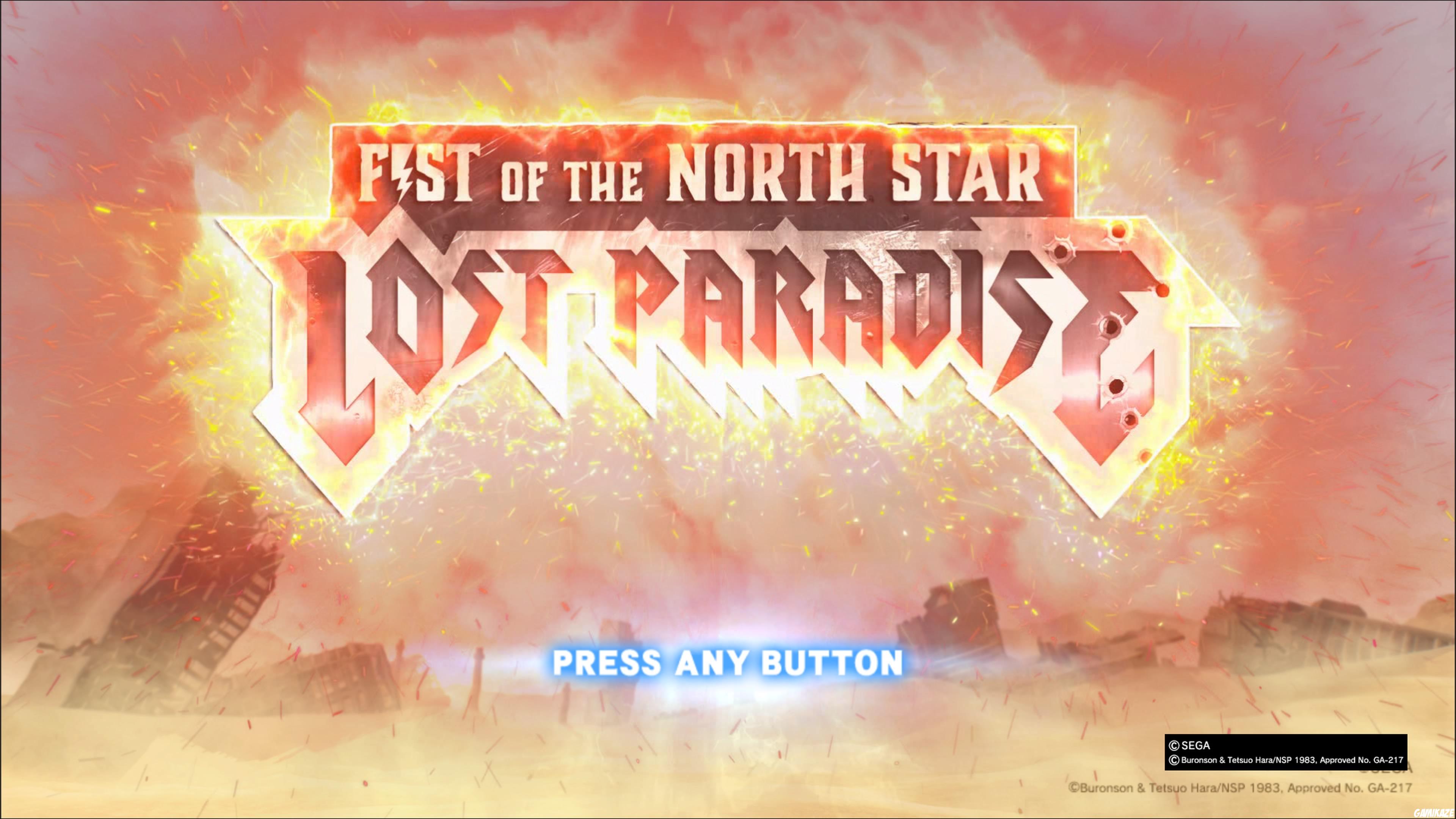 Fist of the North Star : Lost Paradise
