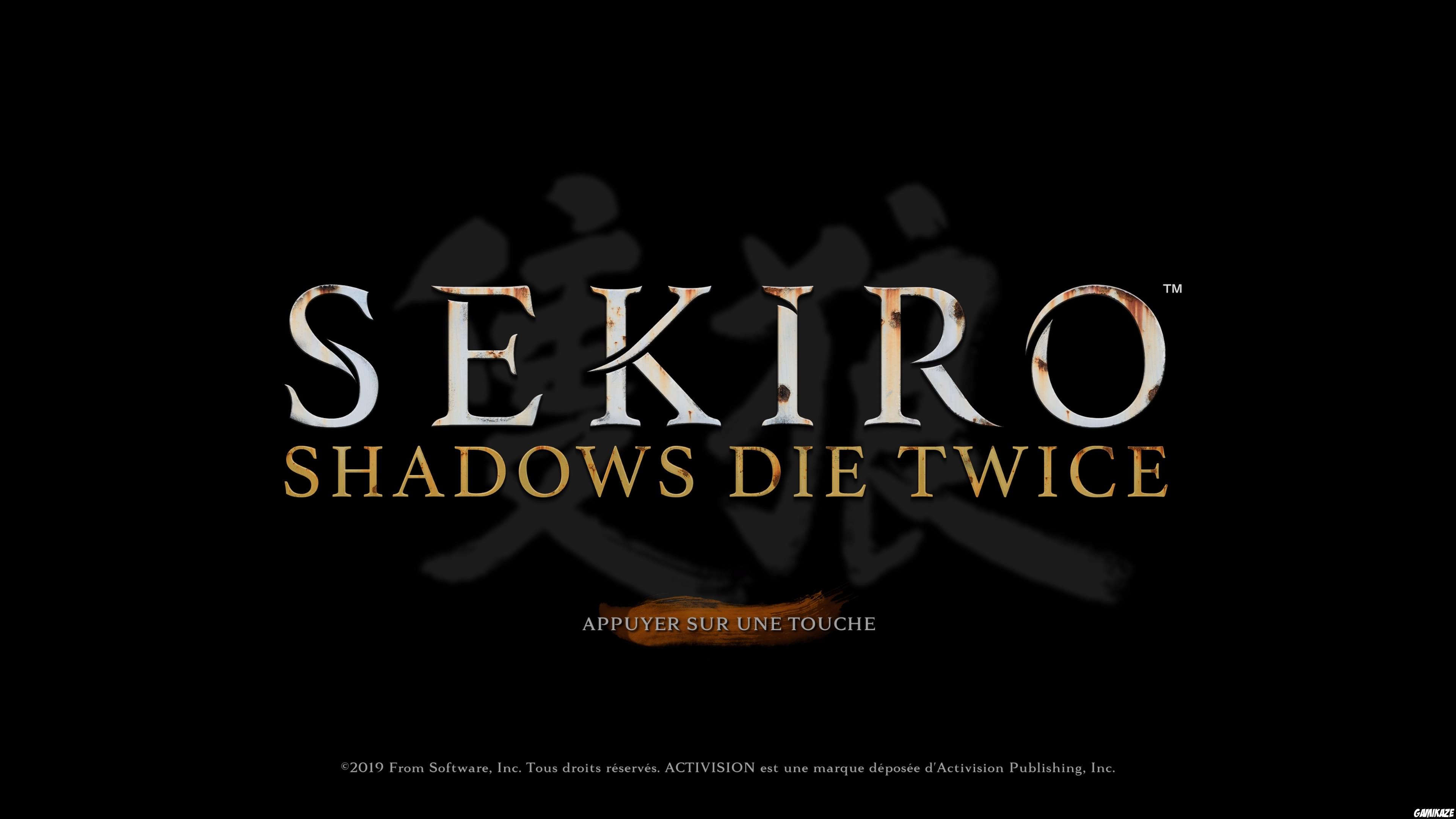 Sekiro : Shadows Die Twice