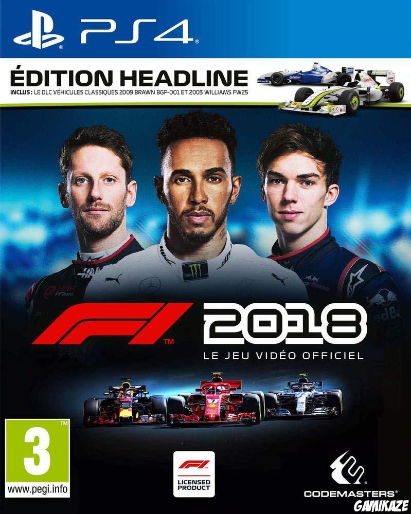 cover F1 2018 ps4