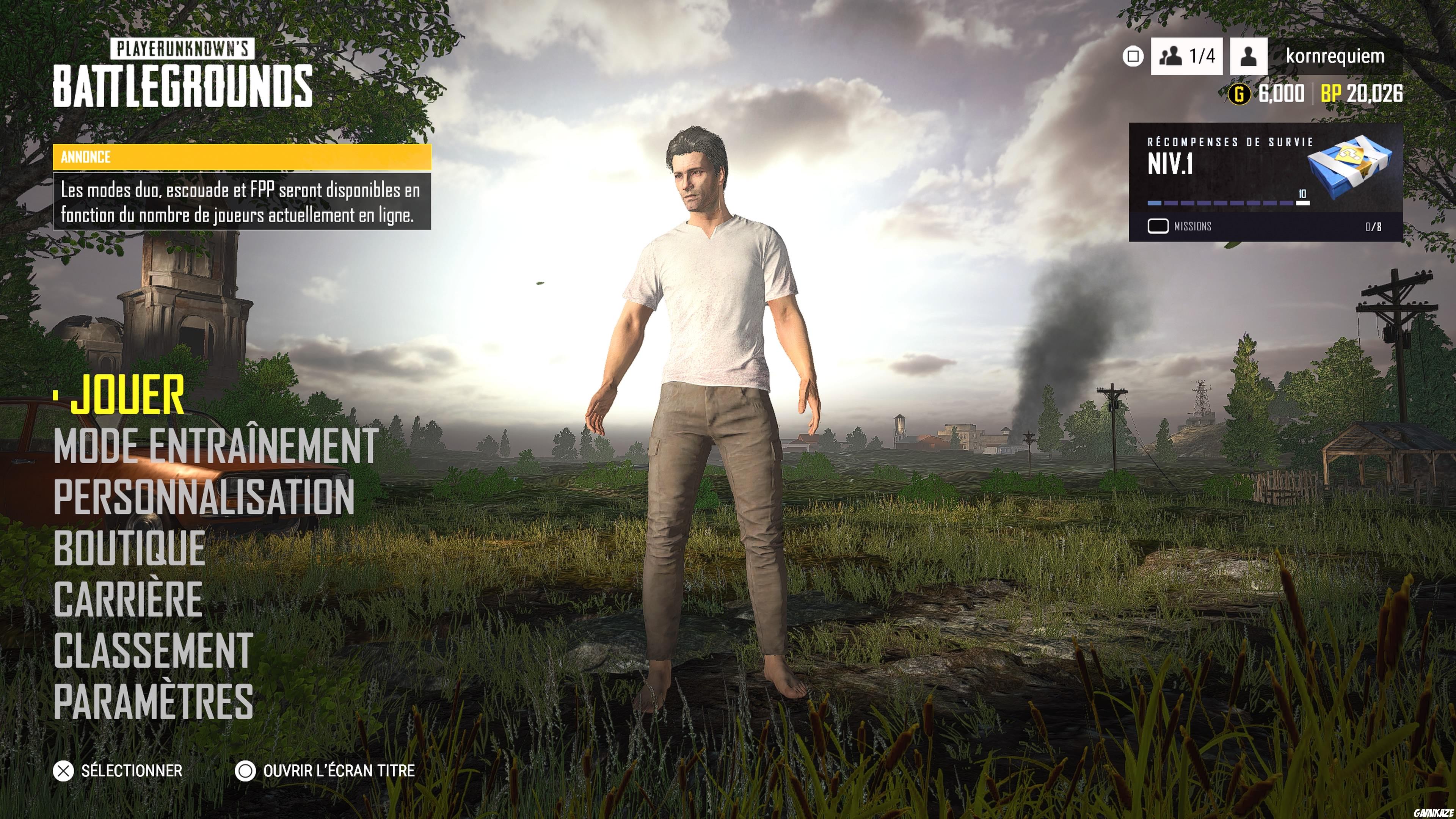 PLAYERUNKNOWN'S BATTLEGROUNDS