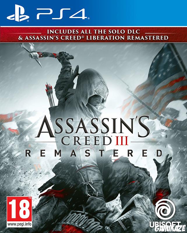 cover Assassin's Creed III Remastered ps4