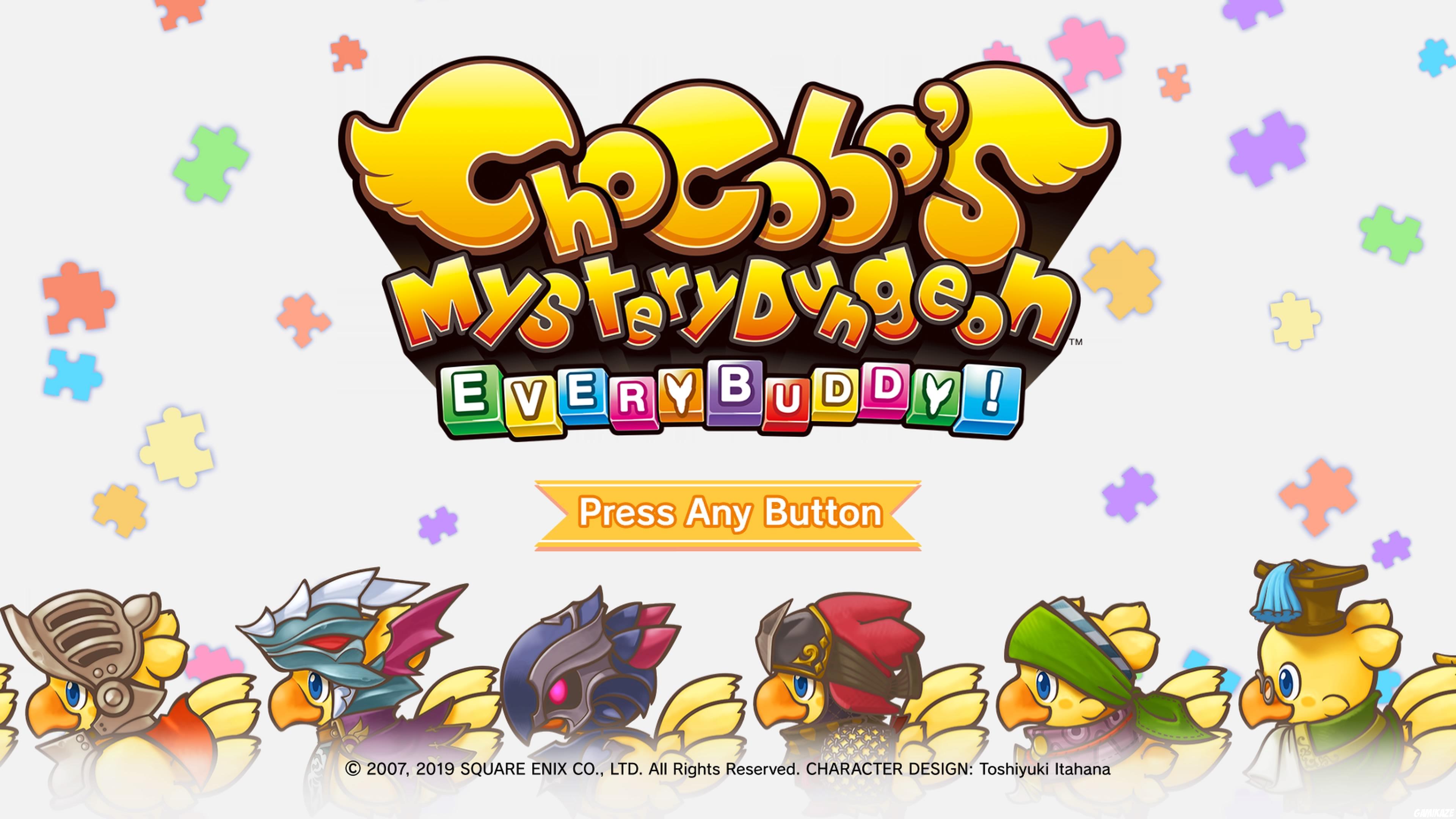 Chocobo's Mystery Dungeon : Every Buddy!