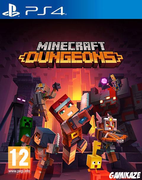 cover Minecraft Dungeons ps4