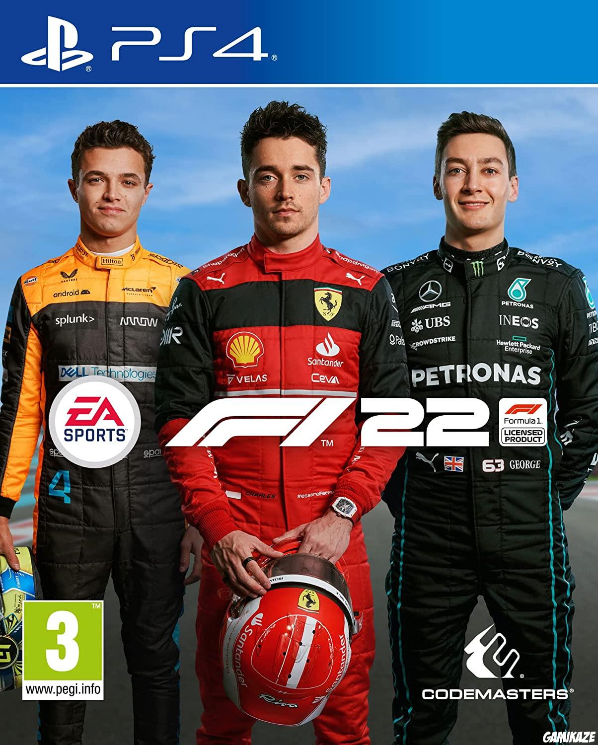 cover F1 22 ps4