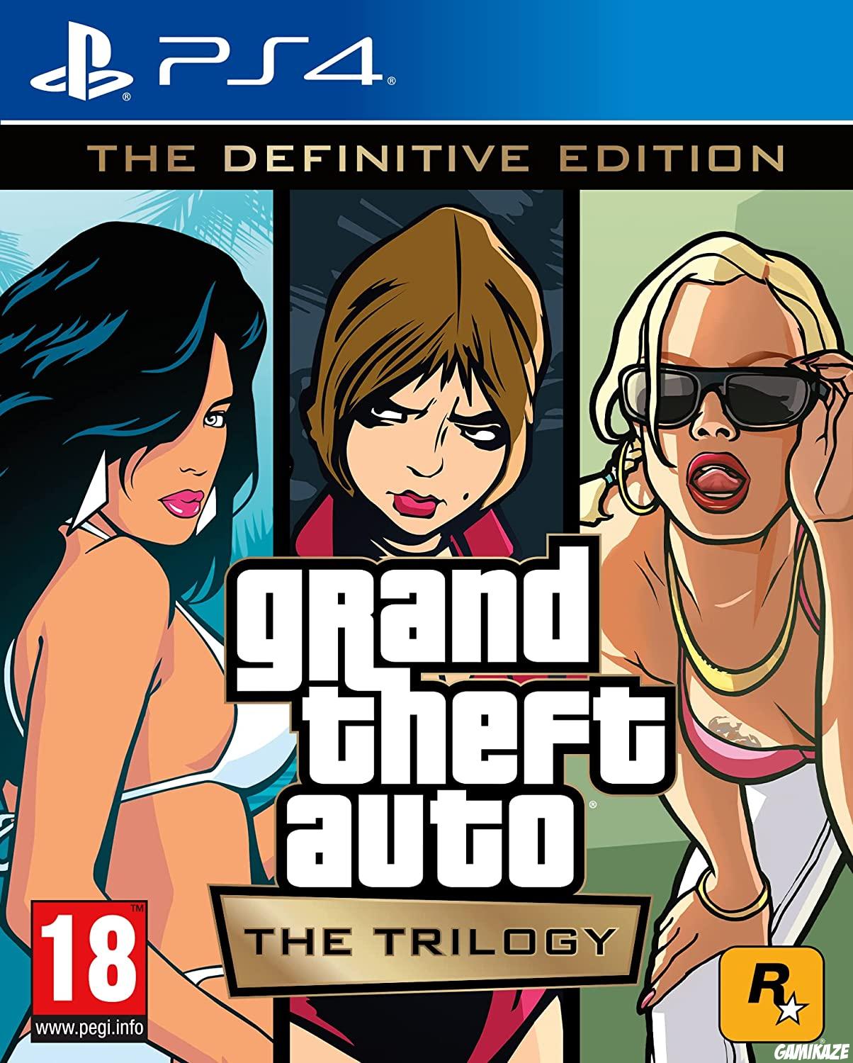 cover Grand Theft Auto : The Trilogy – The Definitive Edition ps4