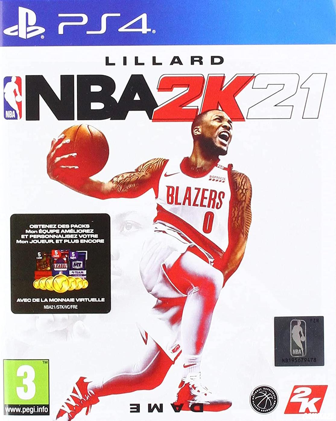 cover NBA 2K21 ps4