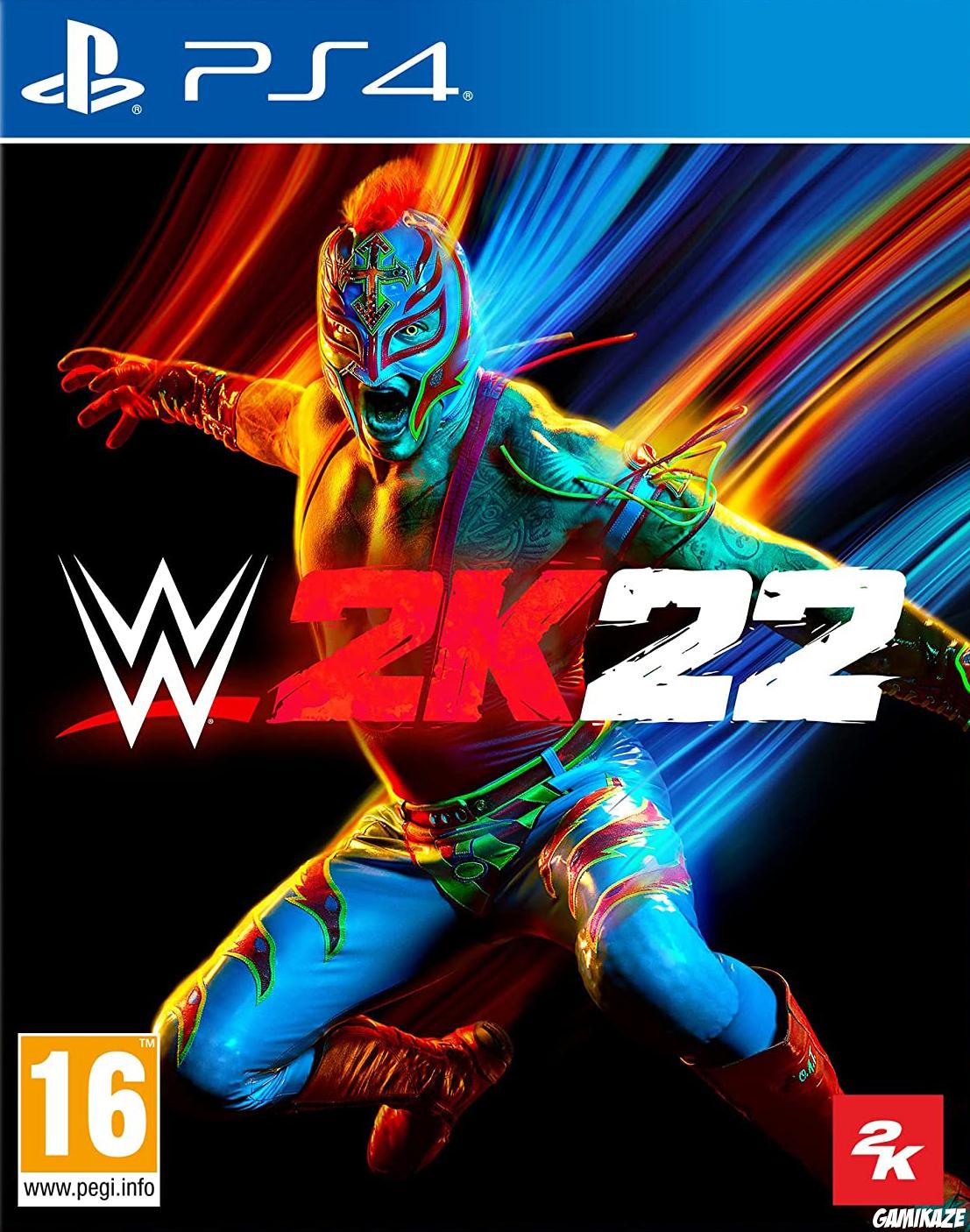 cover WWE 2K22 ps4