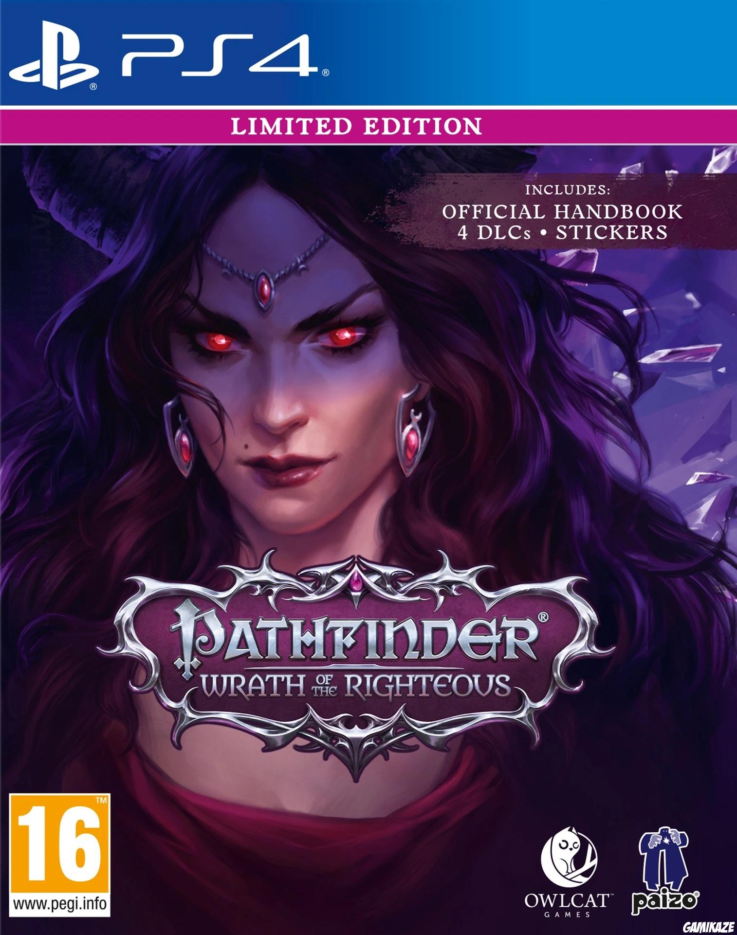 cover Pathfinder : Wrath of the Righteous ps4