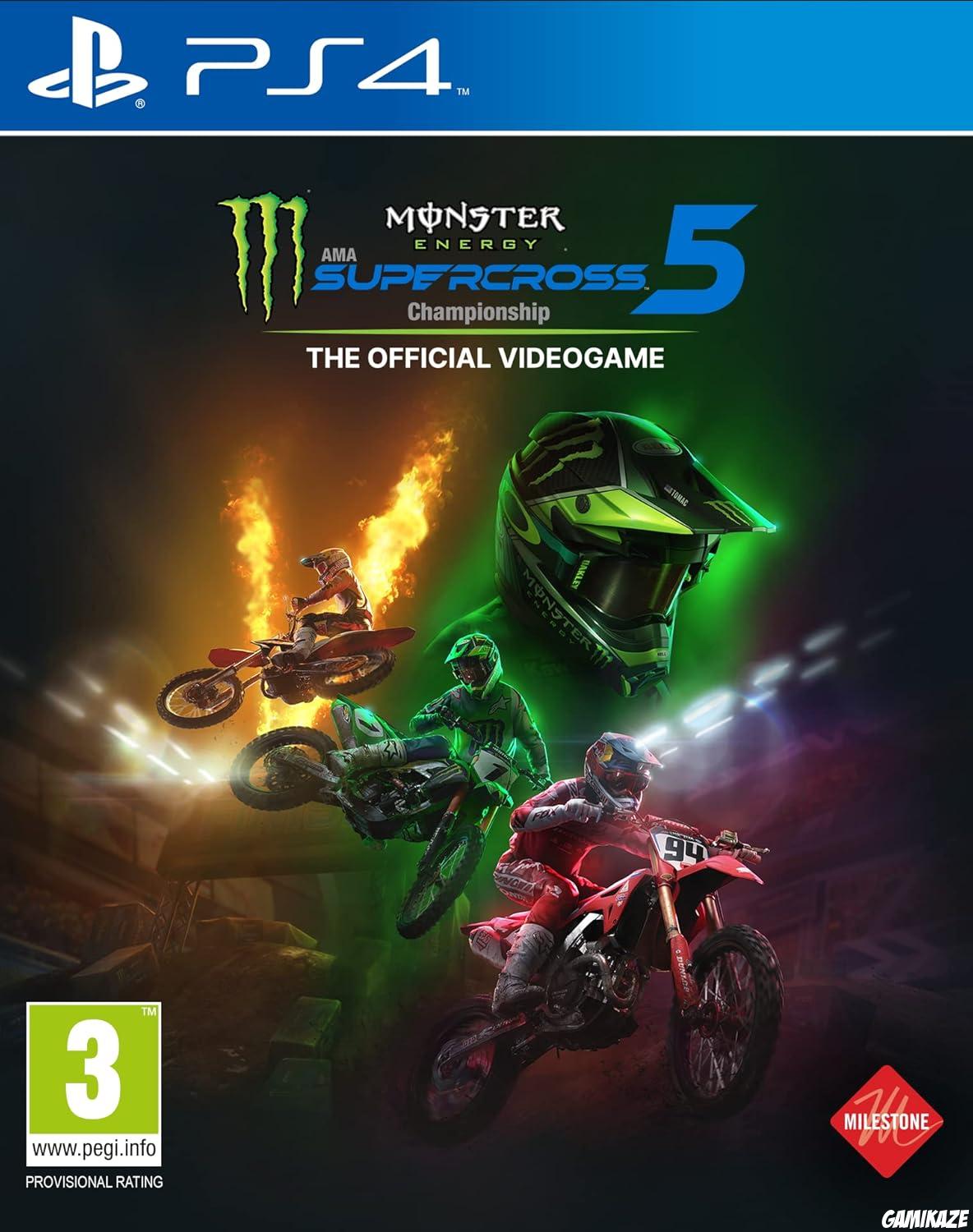 cover Monster Energy Supercross 5 ps4