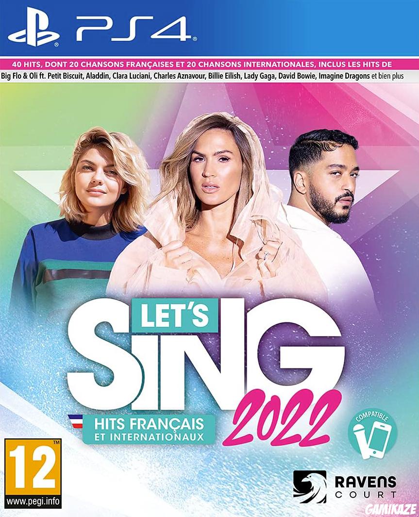 game type Rythme et musique Let's Sing 2022