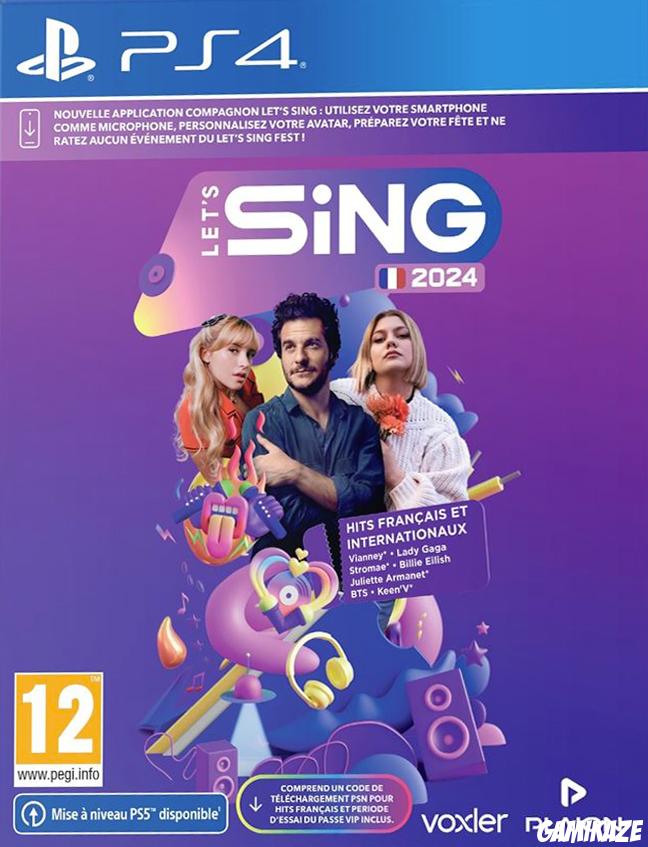 game type Rythme et musique Let's Sing 2024