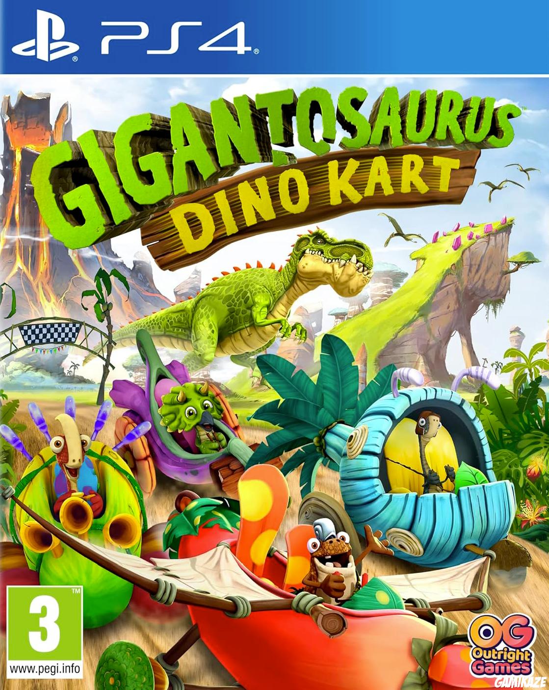 game type Course Gigantosaurus: Dino Kart