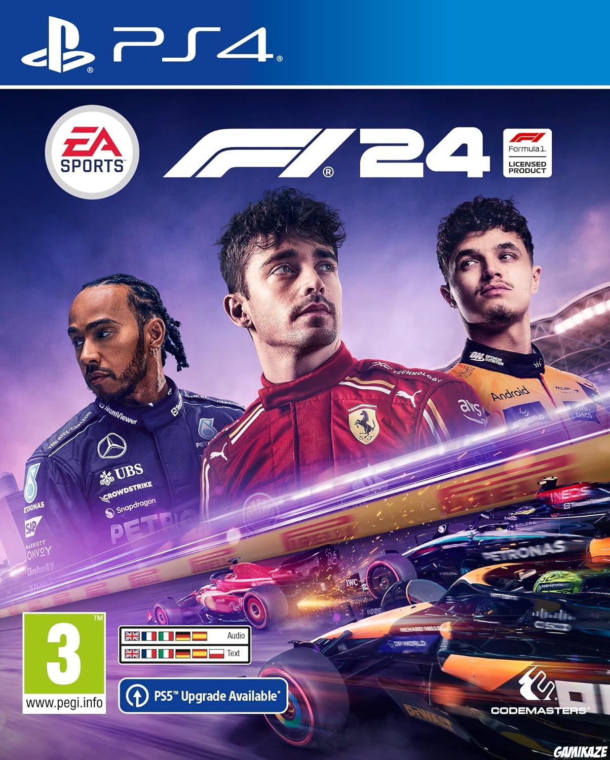 cover F1 24 ps4