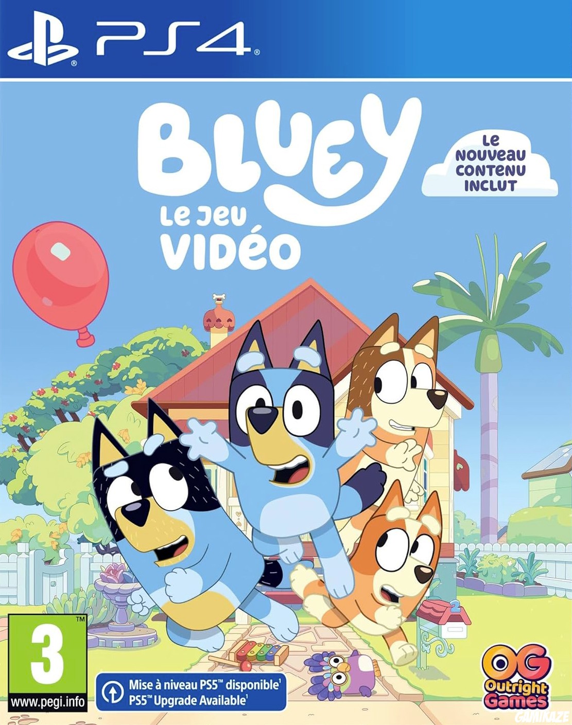 game type Action Bluey : le jeu vidéo