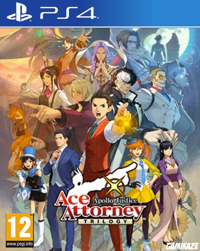 game type Visual Novel Apollo Justice: Ace Attorney Trilogy