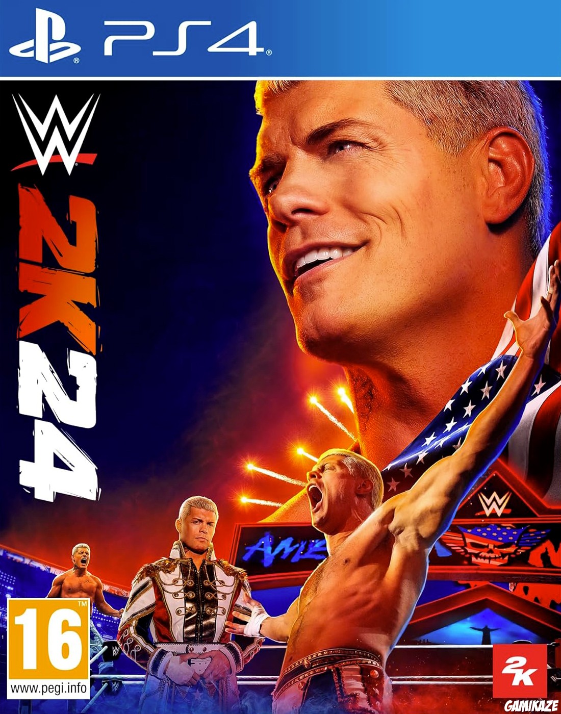 cover WWE 2K24 ps4