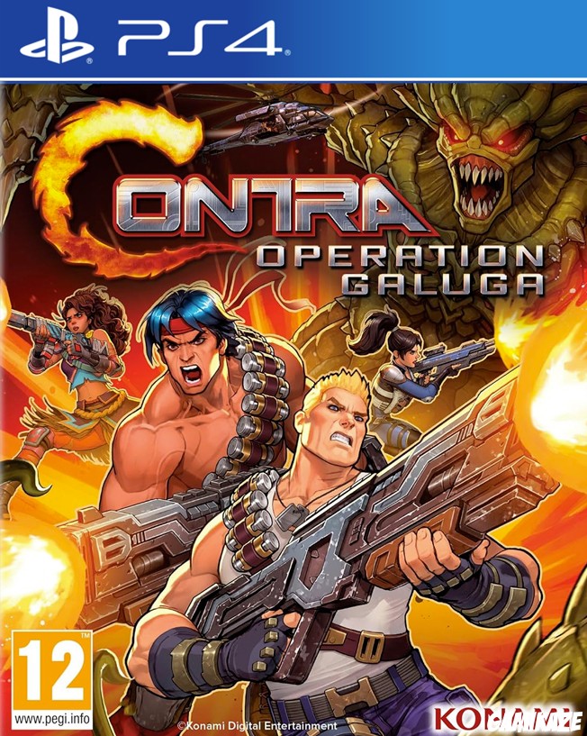 game type Action Contra : Operation Galuga