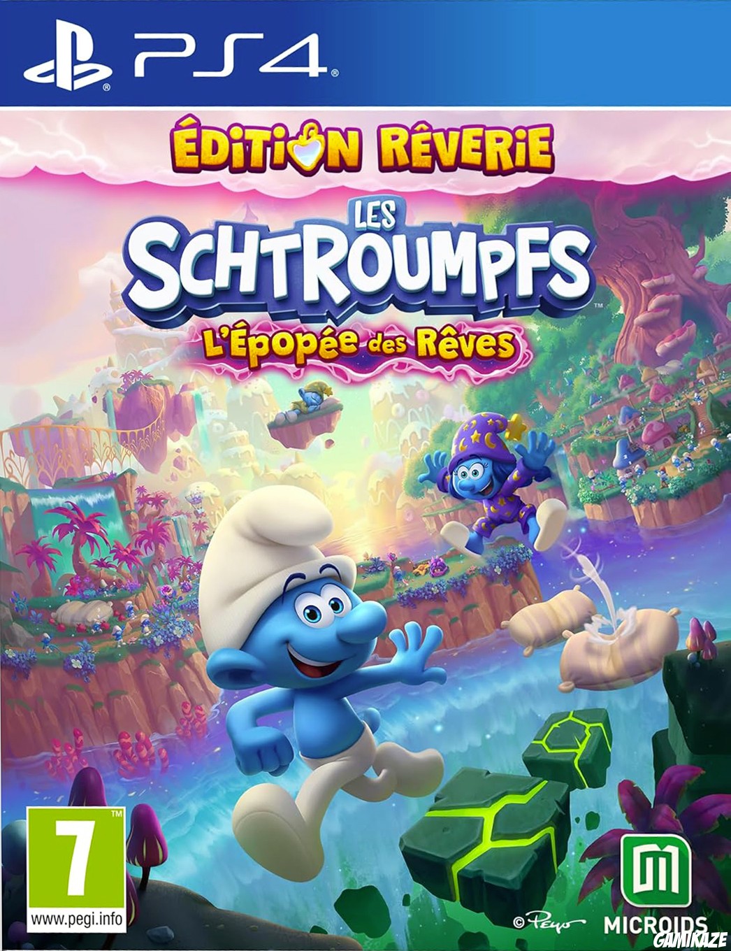 cover Les Schtroumpfs : l'épopée des rêves ps4