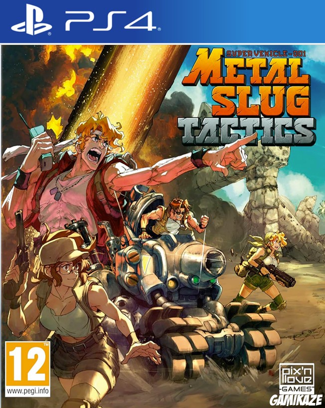 cover Metal Slug Tactics ps4