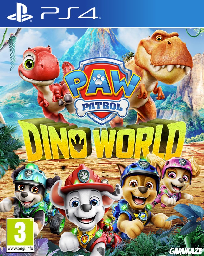 cover PAW Patrol, la Pat'Patrouille : Mission Dino ps4