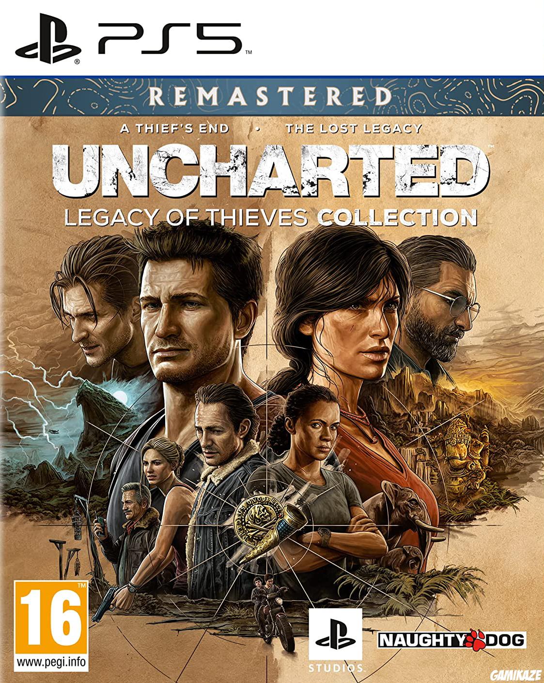 cover Uncharted : Legacy of Thieves Collection ps5