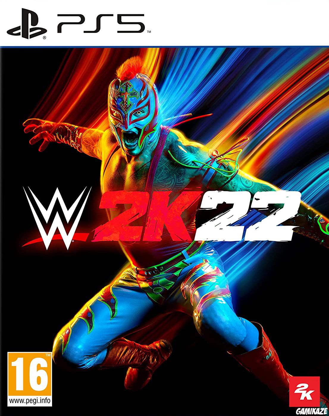 cover WWE 2K22 ps5