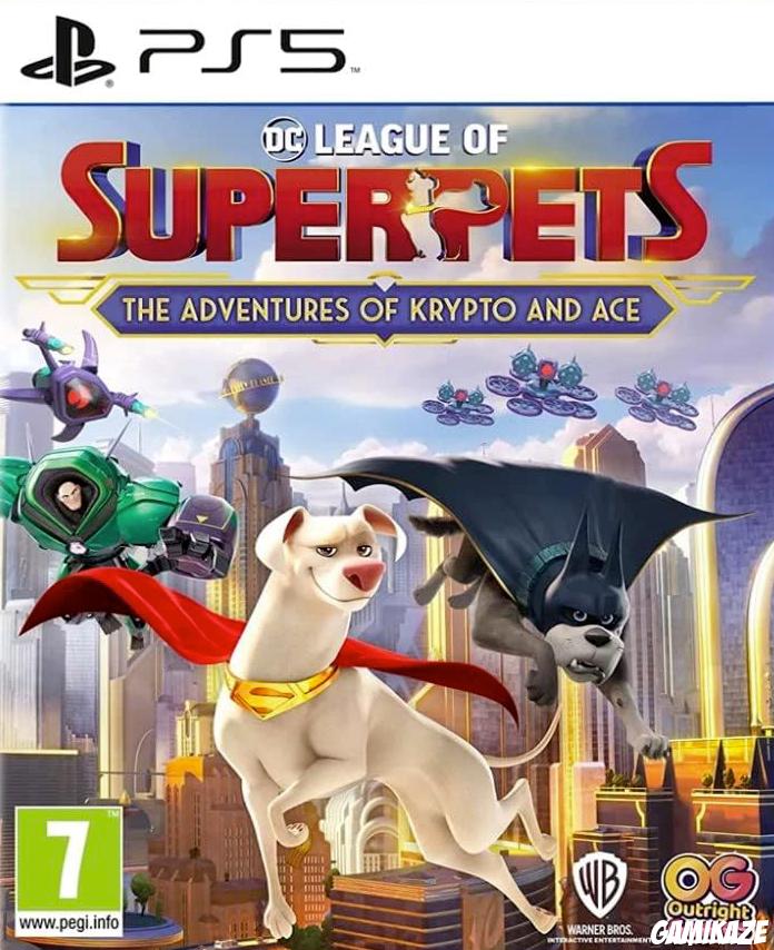 game type Action DC Krypto Super-Chien : Les Aventures de Krypto et Ace