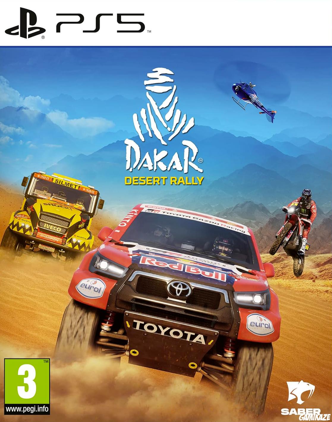 game type Course Dakar Desert Rally