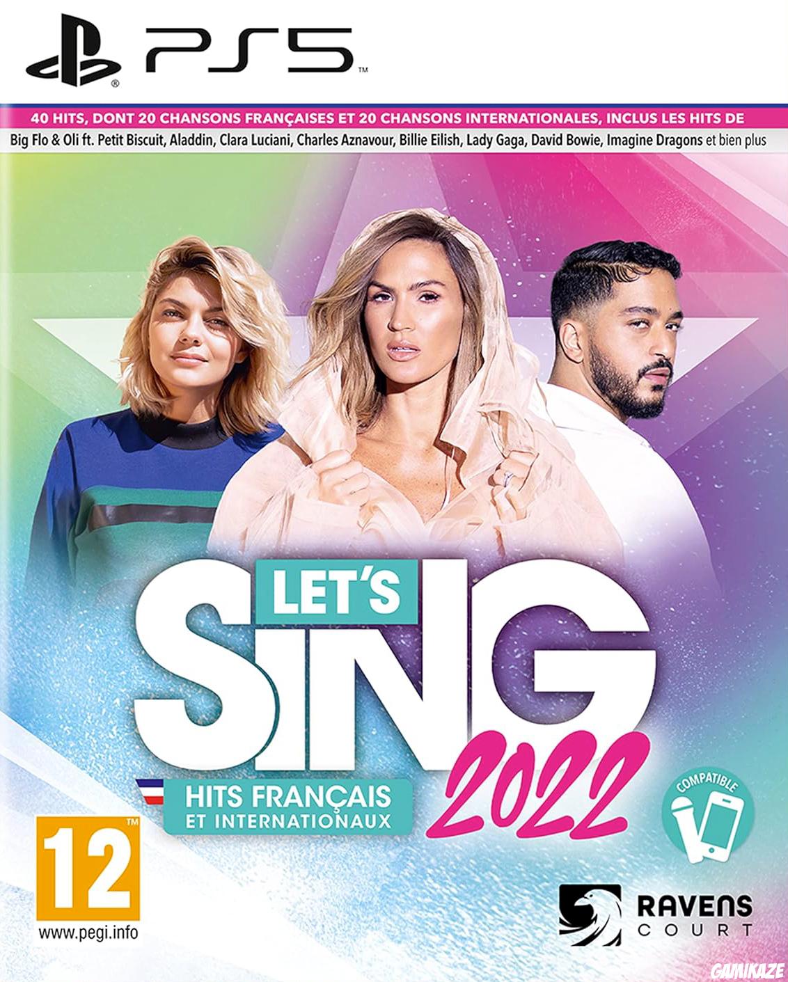 game type Rythme et musique Let's Sing 2022