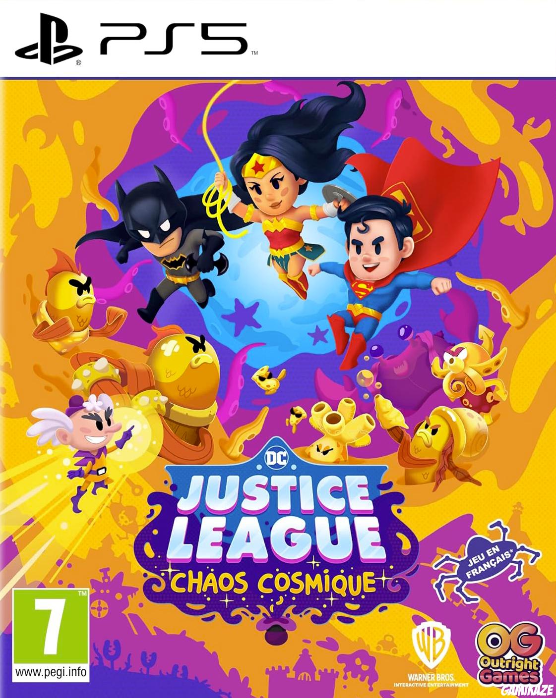 game type Action DC Justice League : Chaos cosmique
