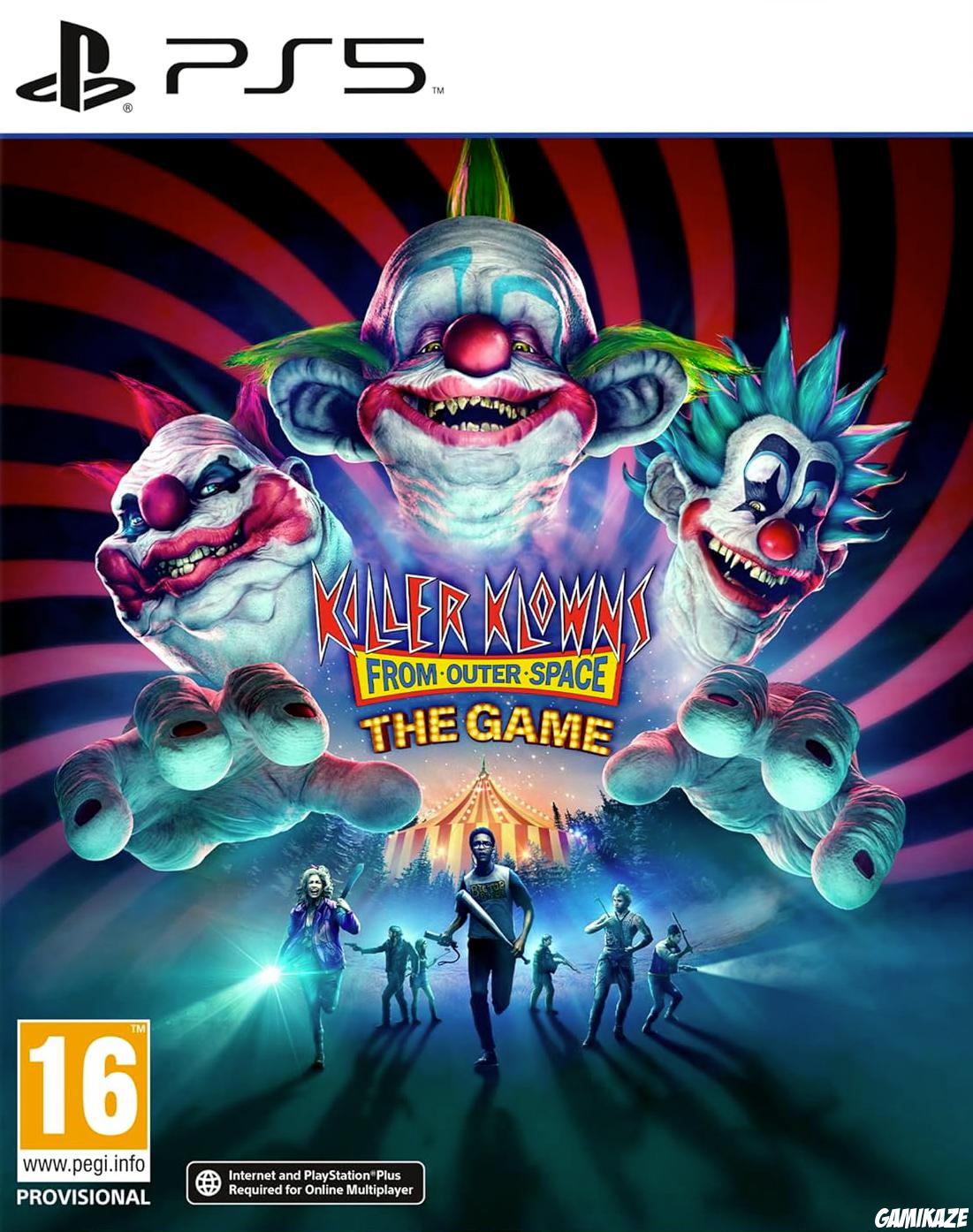 cover Killer Klowns from Outer Space The Game ps5