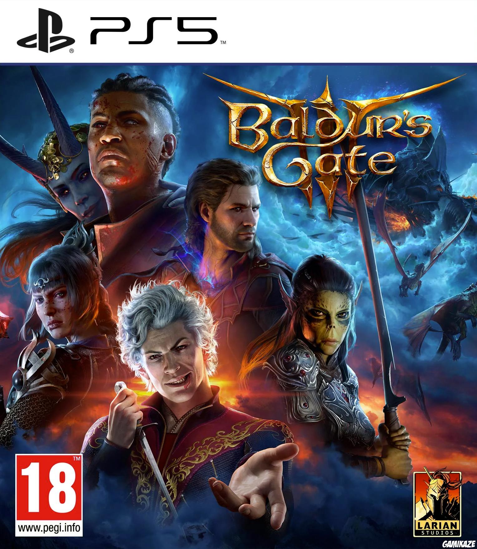 cover Baldur's Gate III ps5